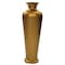 Uniquewise Decorative Modern Gold Metal Hammered Floor Flower Vase for Entryway, Living Room or Dining Room QI004250 - alternate 5